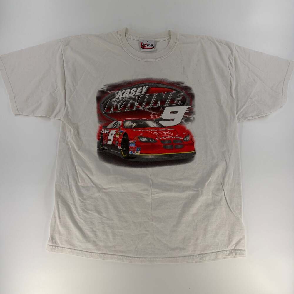 0685 XL Vintage 2003 Chase Authentics Kasey Kahne #9 Dodge T-Shirt